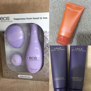 Lotion bundle - EOS, Marc Jacobs, Clinique